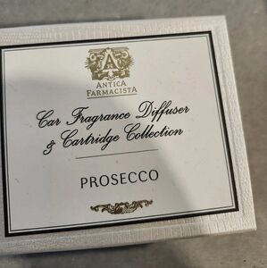 Car Fragrance Diffuser Prosecco Refill Set/ StarterSet